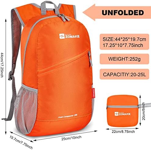 Pink orange 10l tear resistant pack — photo 3