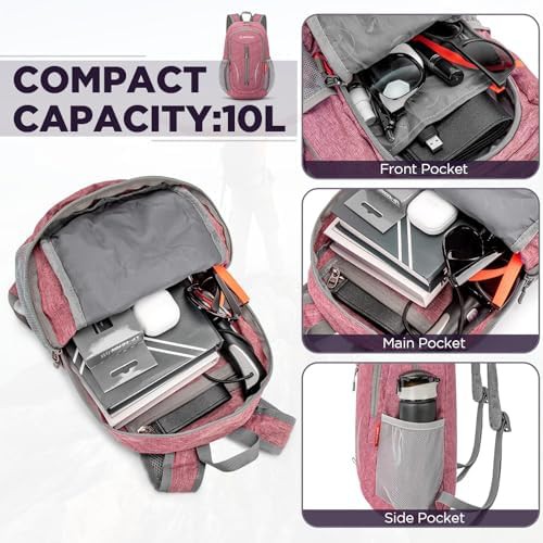 Pink orange 10l tear resistant pack — photo 4