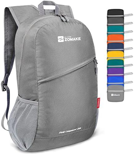 Navy blue and silver 10L ultralight pack — photo 3