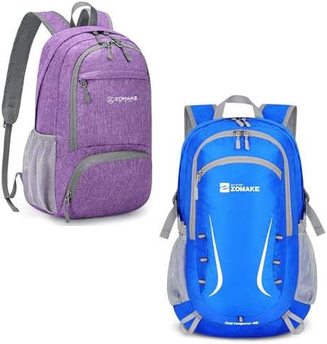 Purple and blue 20l tear resistant daypack