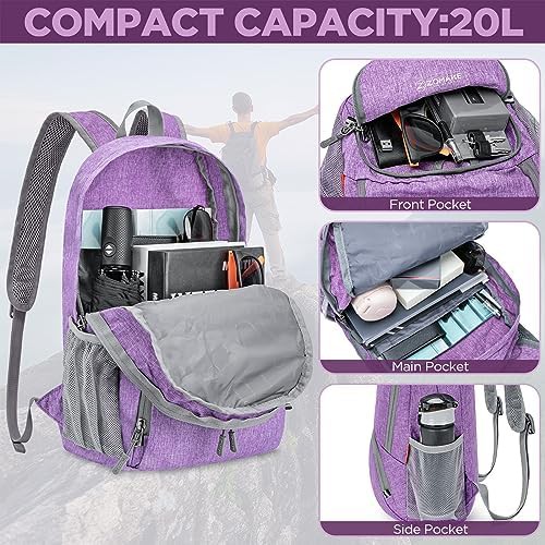 Purple and blue 20l tear resistant daypack — photo 4