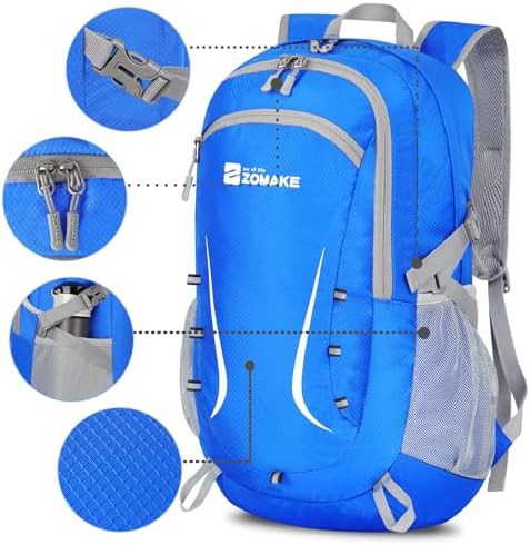 Purple and blue 20l tear resistant daypack — photo 5