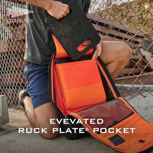 Weighted rucking backpack military rucksack black 20l — photo 4