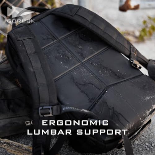 Weighted rucking backpack military rucksack black 20l — photo 5