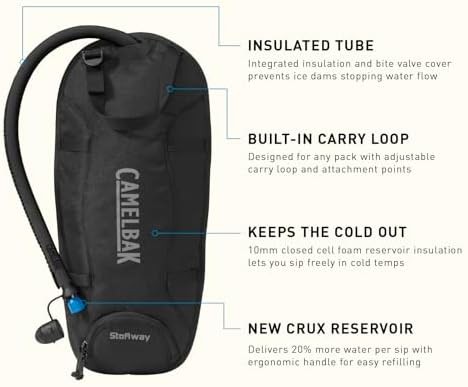 CamelBak Stoaway insulated hydration bladder black — photo 4