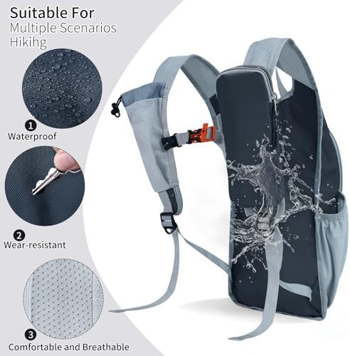 Outdoor 10L men hiking daypack — photo 4