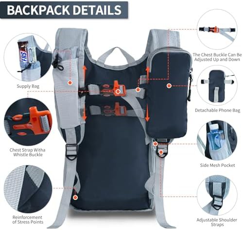 Outdoor 10L men hiking daypack — photo 5