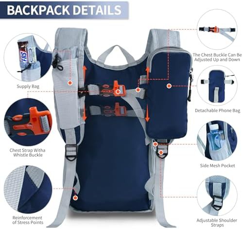 Portable 10L men hiking daypack — photo 5