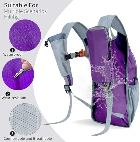 Compact 10L men hiking daypack — photo 4