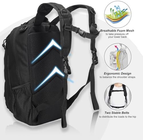 Mini 20L Tactical MOLLE Daypack Black — photo 4