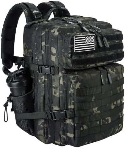 Olive green tactical assault pack 45L