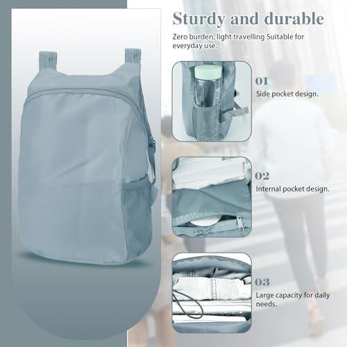 Donmnemb 15l grey hiking daypack — photo 4