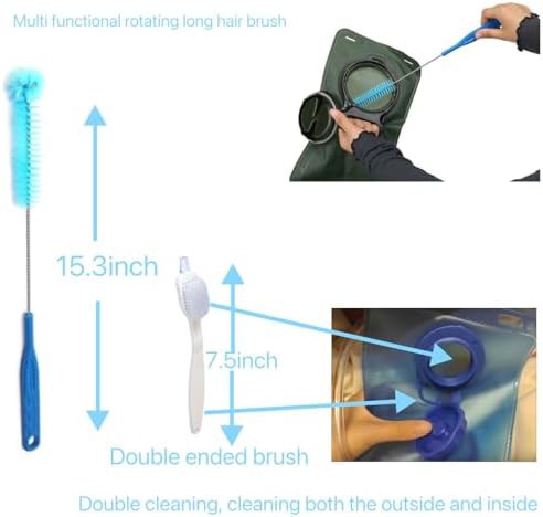 Blue 15-piece hydration bladder cleaning kit — photo 3