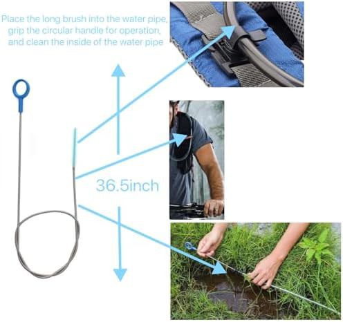 Blue 15-piece hydration bladder cleaning kit — photo 4