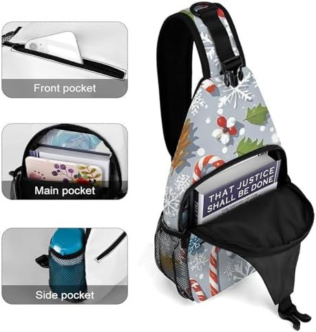Snowflake candy crossbody sling bag — photo 4