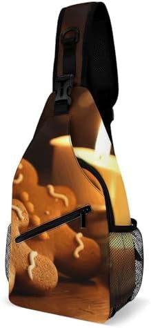 Gingerbread Men Holiday Sling Bag
