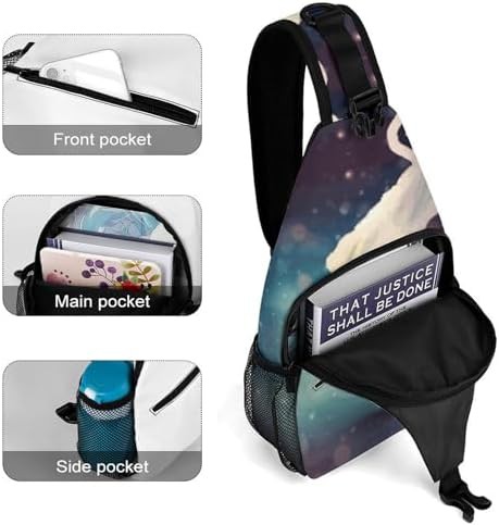 Christmas socks pattern sling pack — photo 4