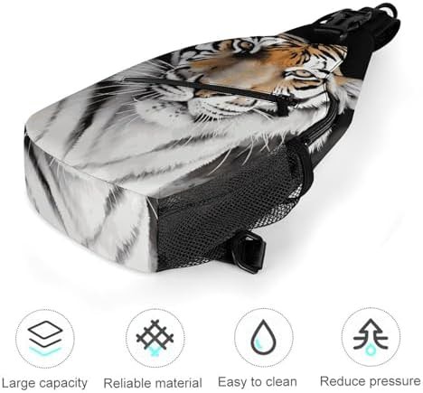 Tiger print traveling sling pack — photo 5