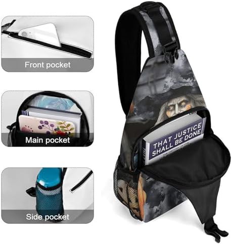 Halloween Witch Decor Sling Bag — photo 4