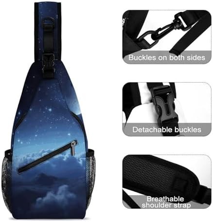 Moon starry chest sling bag — photo 3