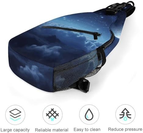 Moon starry chest sling bag — photo 5