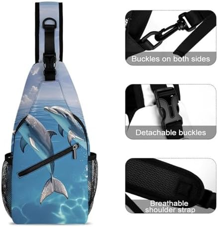 Two dolphins traveling sling pack — photo 3