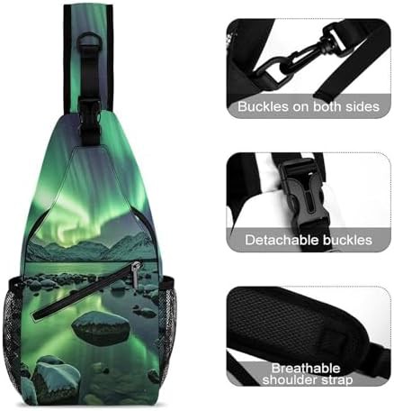Northern lights chest sling bag — photo 3