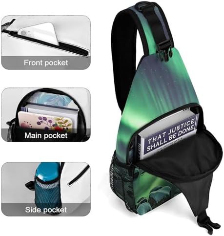 Northern lights chest sling bag — photo 4