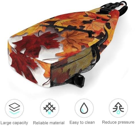 Autumn leaves traveling sling pack — photo 5