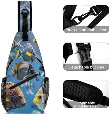 Different fish crossbody daypack — photo 3