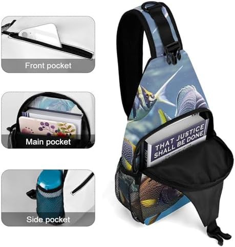 Different fish crossbody daypack — photo 4