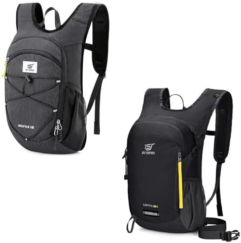 Foldable 15l travel daypack with chest strap