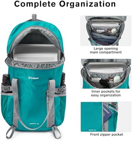 Peacock blue 35l travel daypack — photo 3