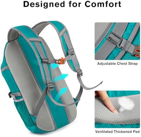 Peacock blue 35l travel daypack — photo 5