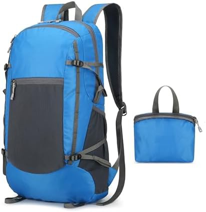 Blue 30l ultralight hiking daypack
