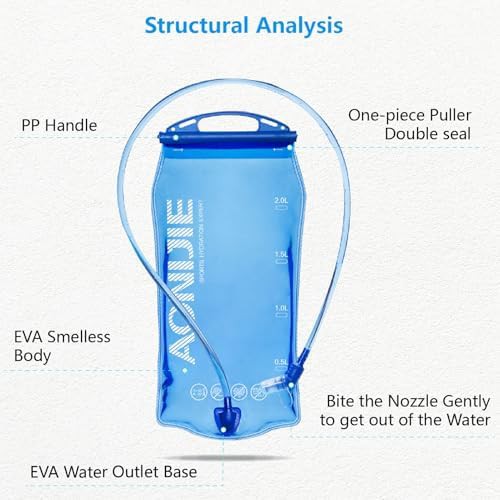 Durable TPU hydration bladder for hiking packs — photo 3