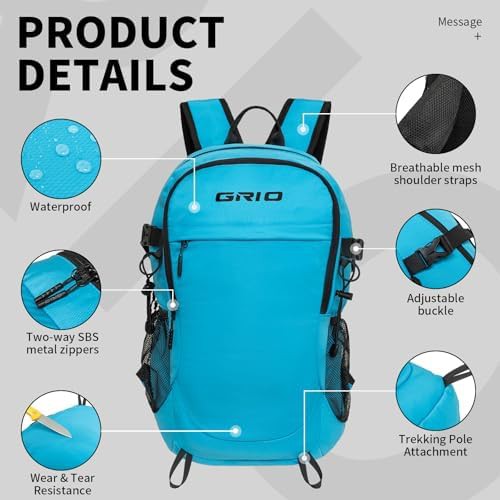 Waterproof hiking daypack 40 liters — photo 4