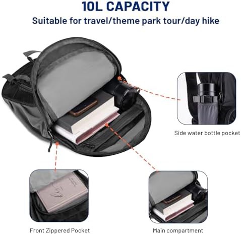 10L lightweight packable hiking daypack — photo 3