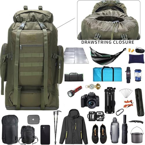 70L tactical molle military rucksack — photo 4