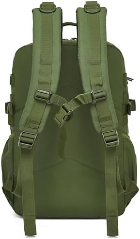 Army green waterproof tactical backpack 25L — photo 4