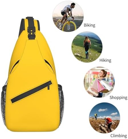Milk duck yellow sling backpack daypack — photo 5