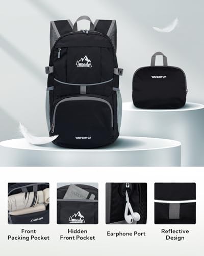 Reflective foldable travel daypack 25L — photo 3