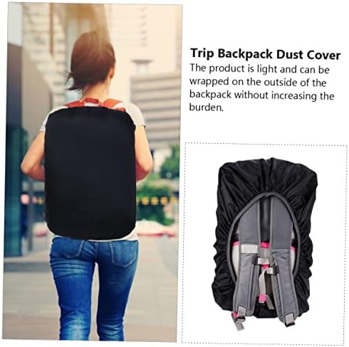 Black Multifunctional Backpack Rain Cover — photo 4