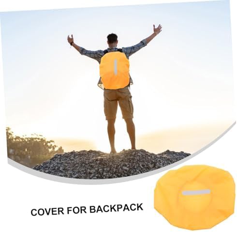 Reflective polyester rain cover for outdoor activities — photo 5
