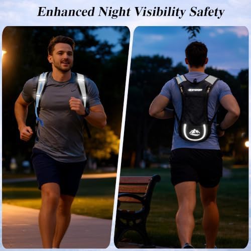 Two pack hydration backpacks with 2L bladders — photo 5