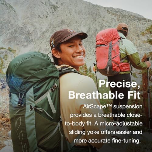Talon 33L lightweight hiking backpack green — photo 3