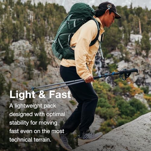 Talon 33L lightweight hiking backpack green — photo 4