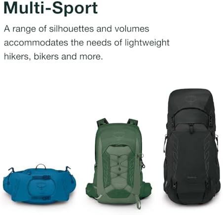Talon 33L lightweight hiking backpack green — photo 5