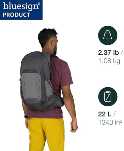Talon 22L lightweight hiking backpack black — photo 3