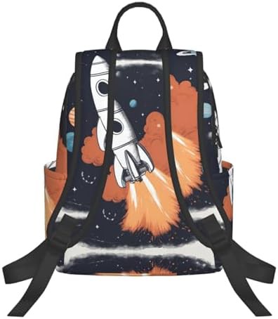 Space print traveling outdoor backpack — photo 3